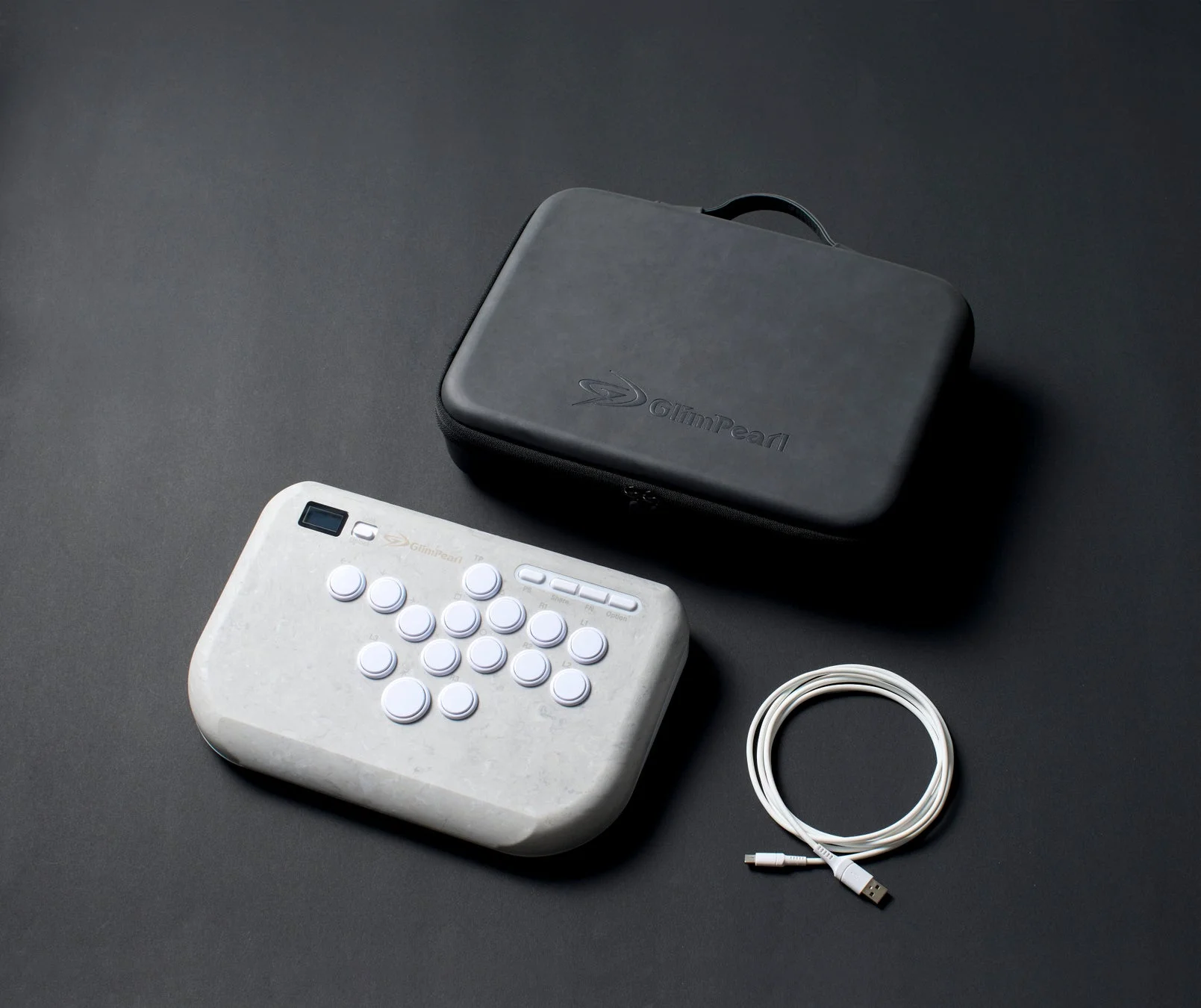 GlimPearl本体と付属品