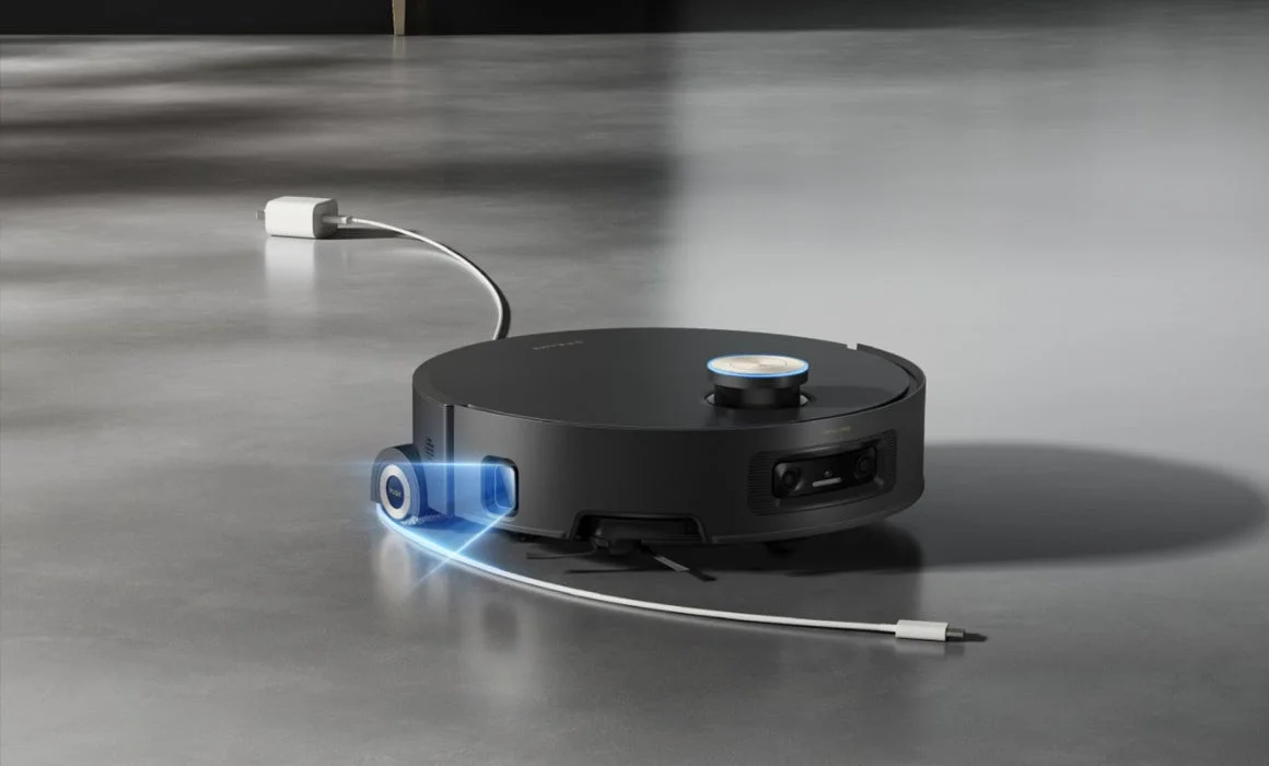 AI障害物検知の様子