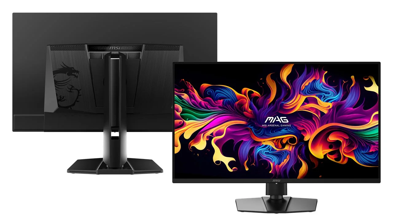 MSI MAG 322UP QD-OLED E16 デザイン