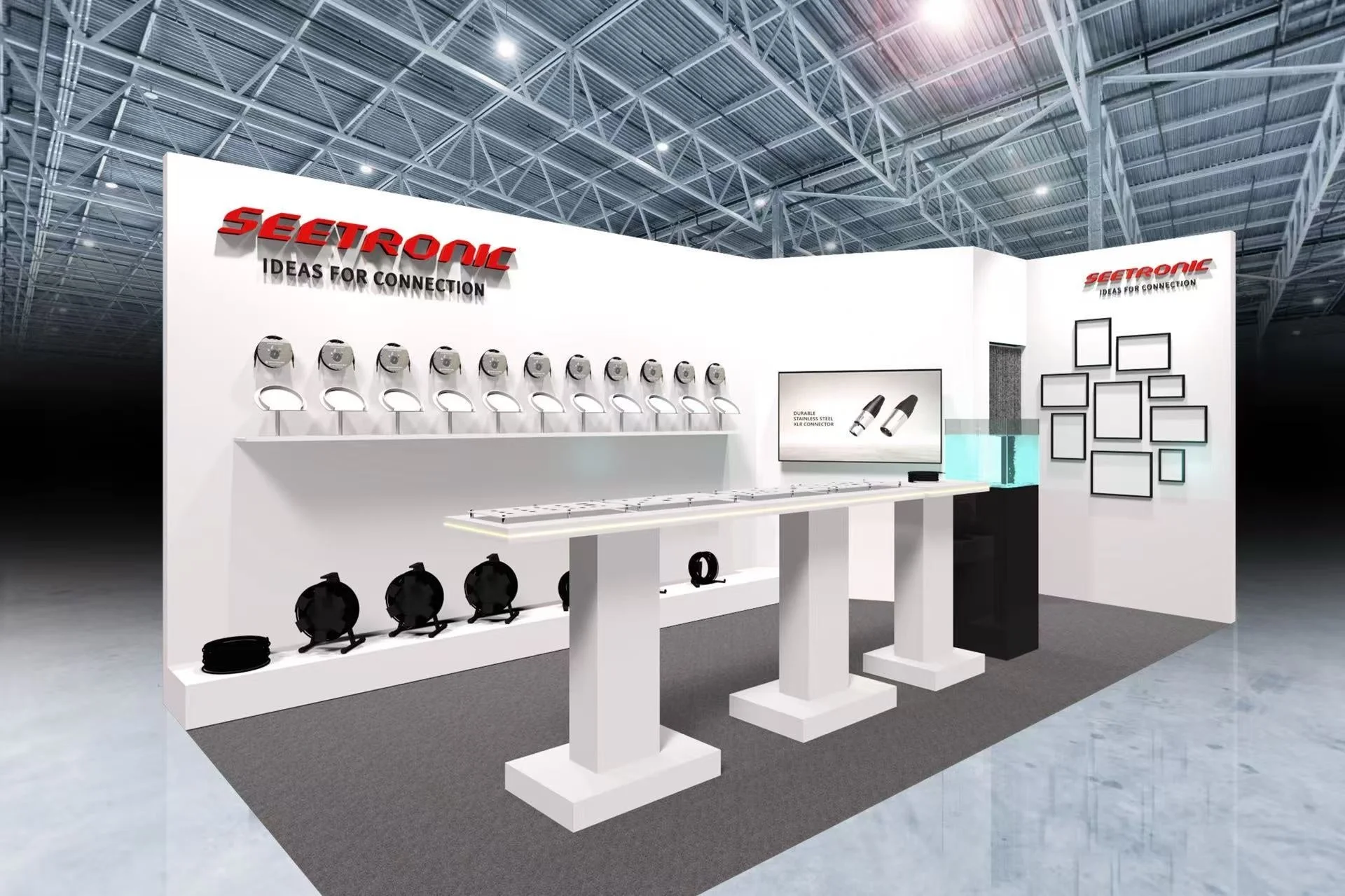 展示ブースの様子