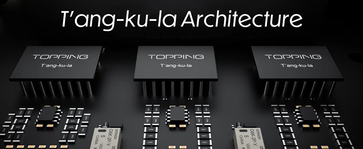 TOPPING A900の洗練されたデザイン