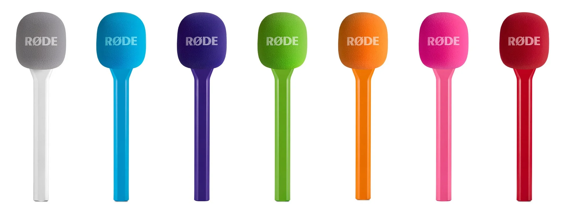 RØDEのカラフルなマイク