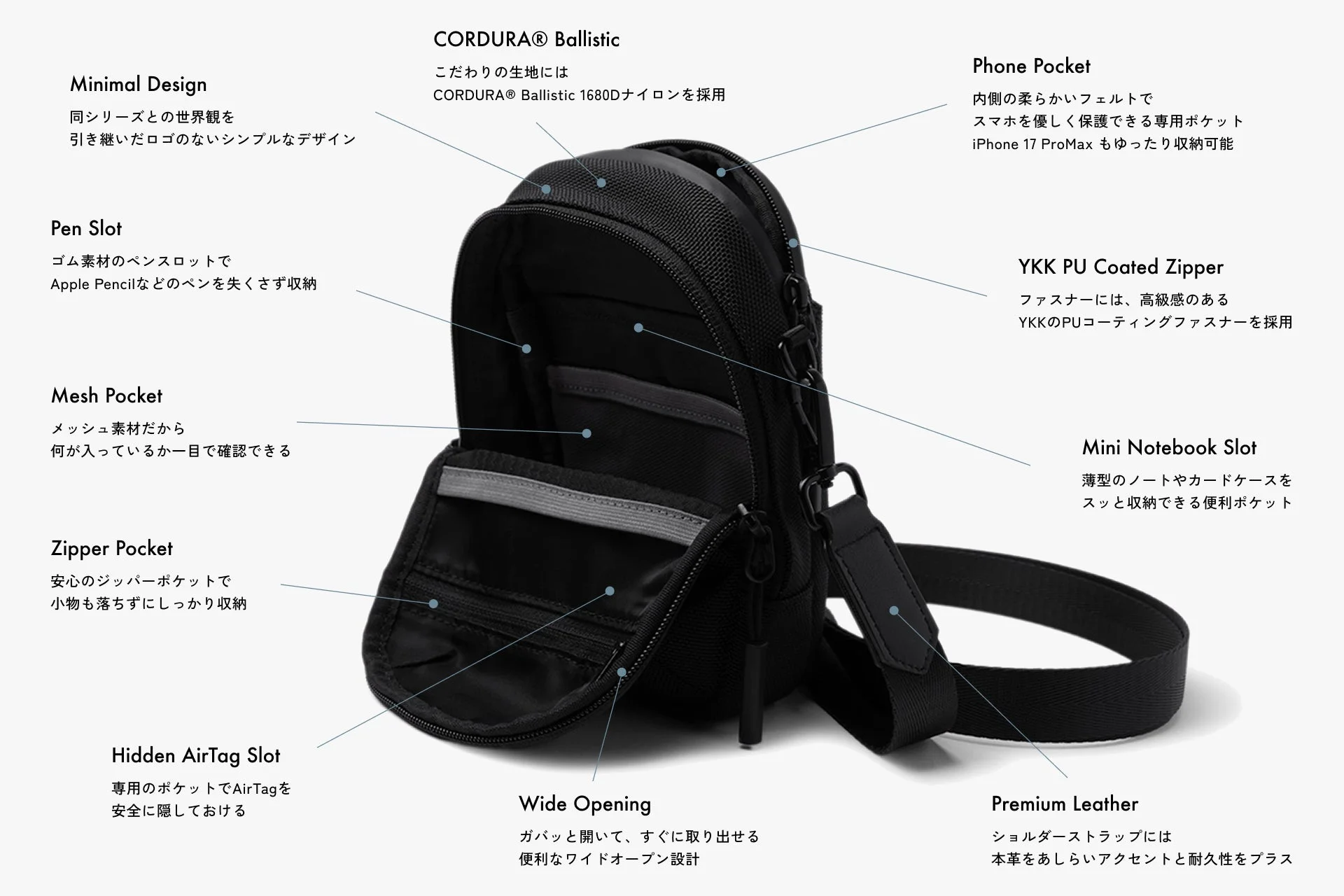 多機能な収納スペース