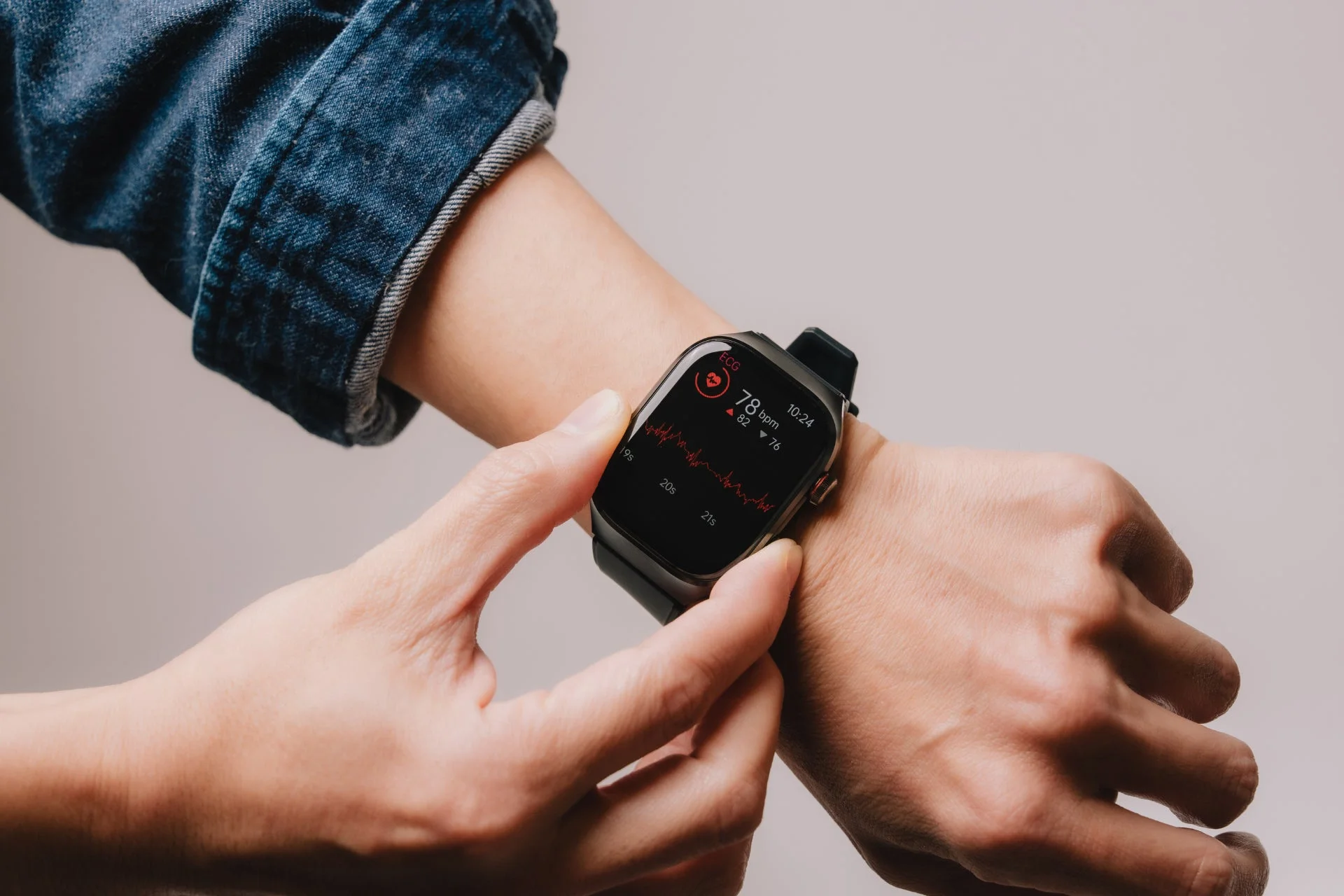 AI Watch 2ProのECG測定画面