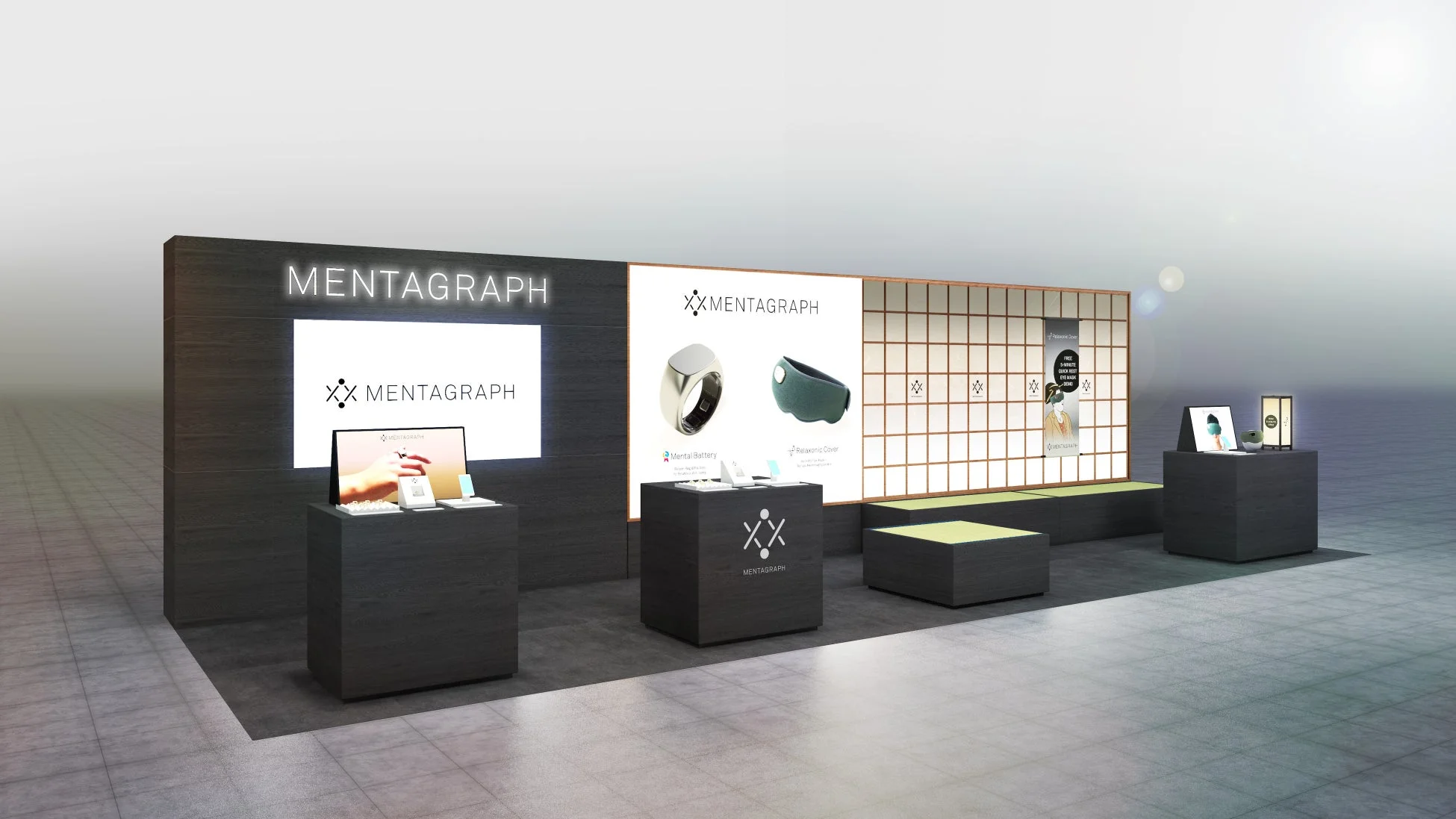 CES 2026 MENTAGRAPHブースイメージ