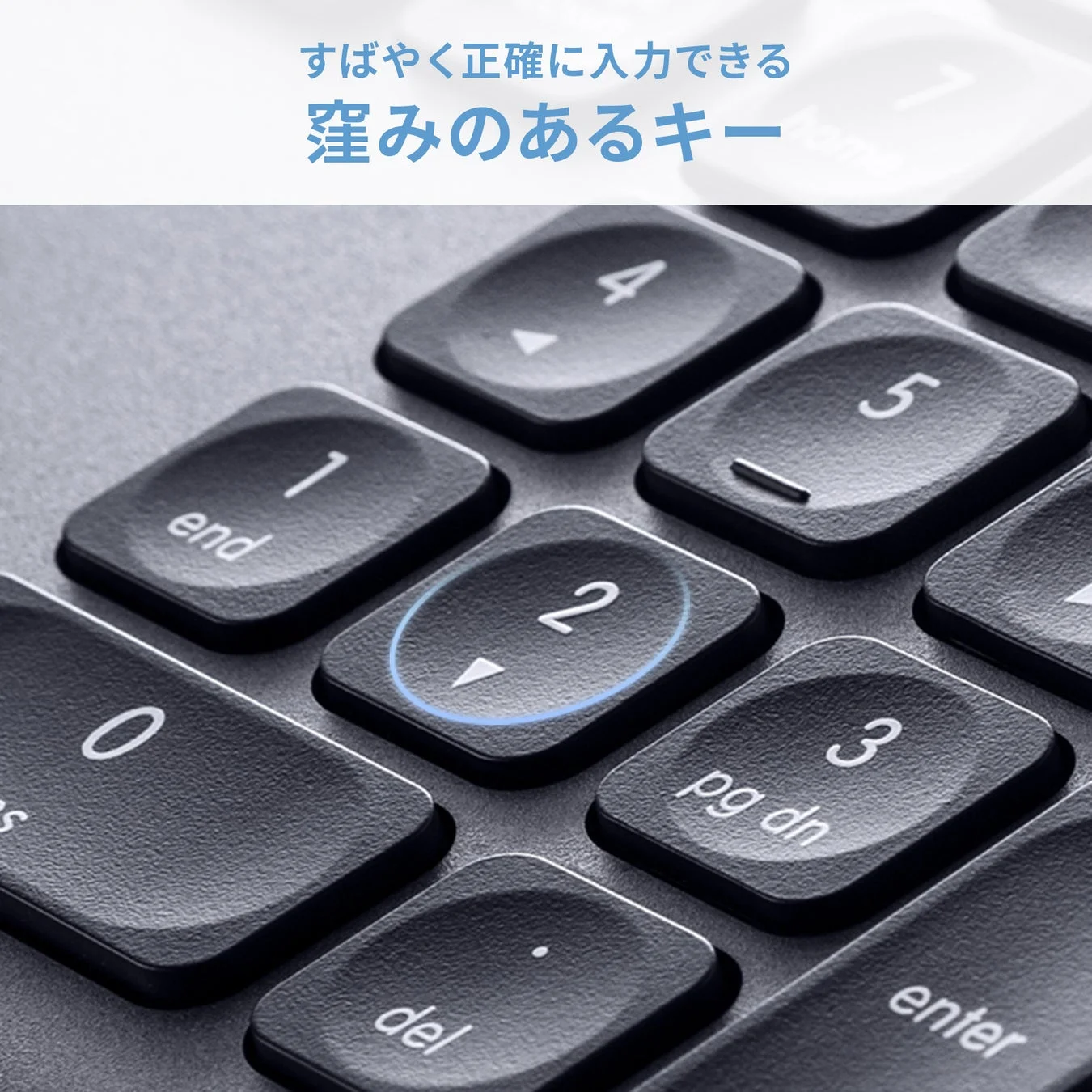 窪みのあるキー