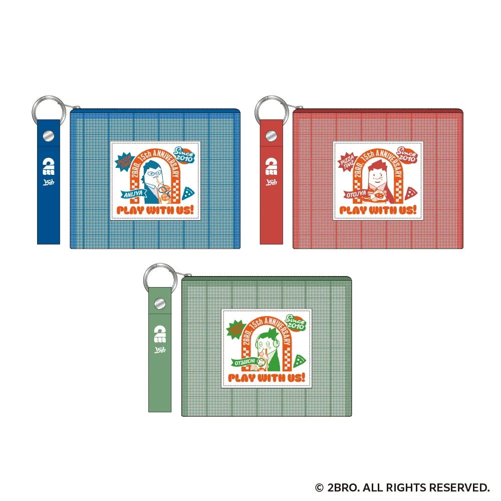 2BRO. 15th POP UP STORE メッシュポーチ