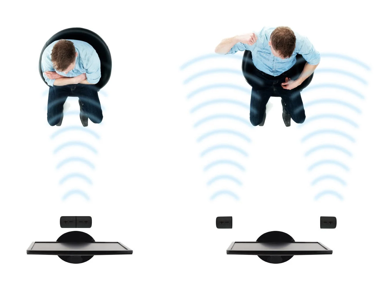 ステレオ再生のイメージ