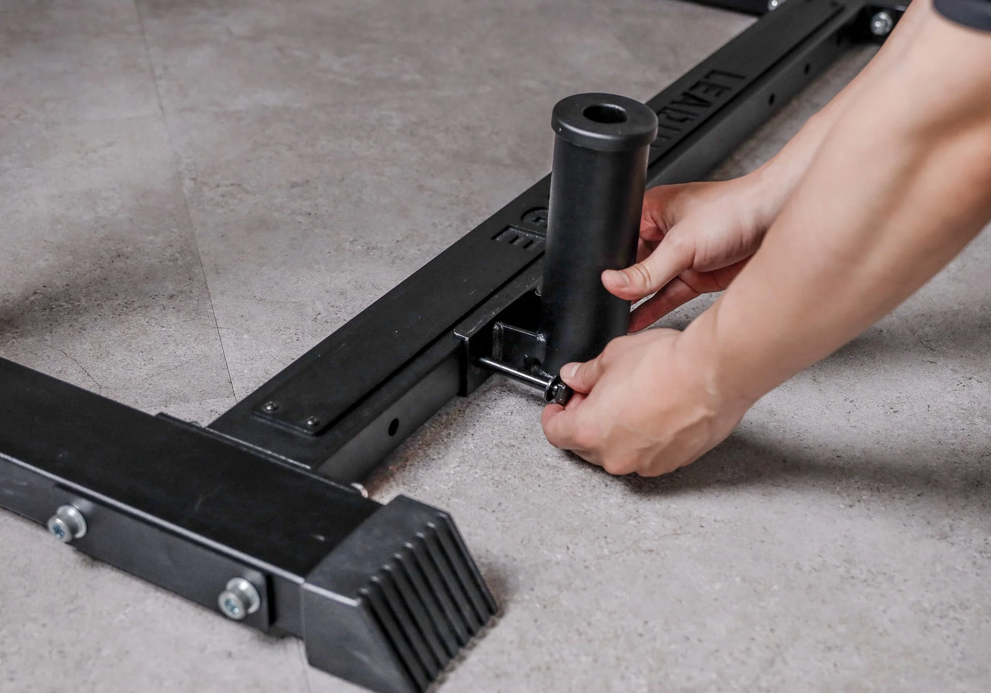 シャフトホルダーの取り付け