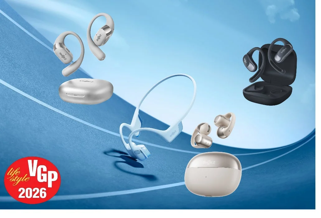 「VGP2026」で金賞4冠達成!Shokzのオープンイヤーイヤホンが選ばれる理由とは?