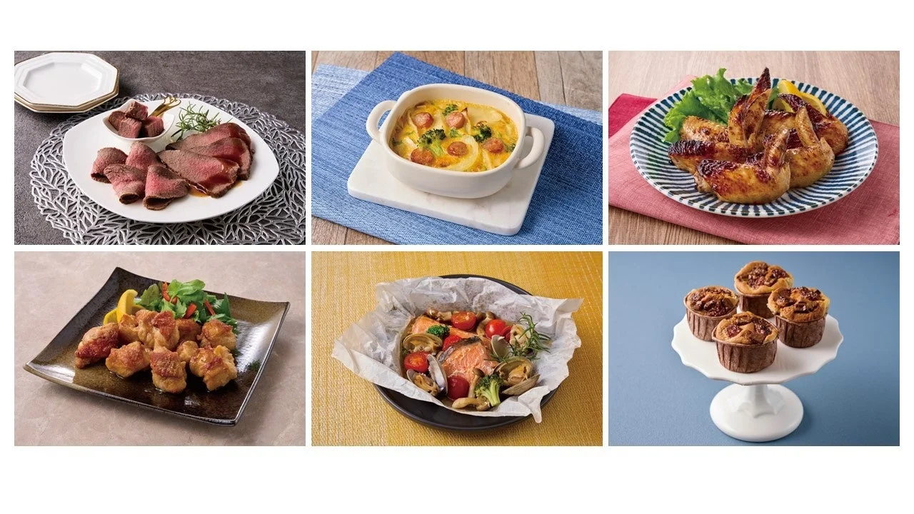 レシピブックで紹介されている料理