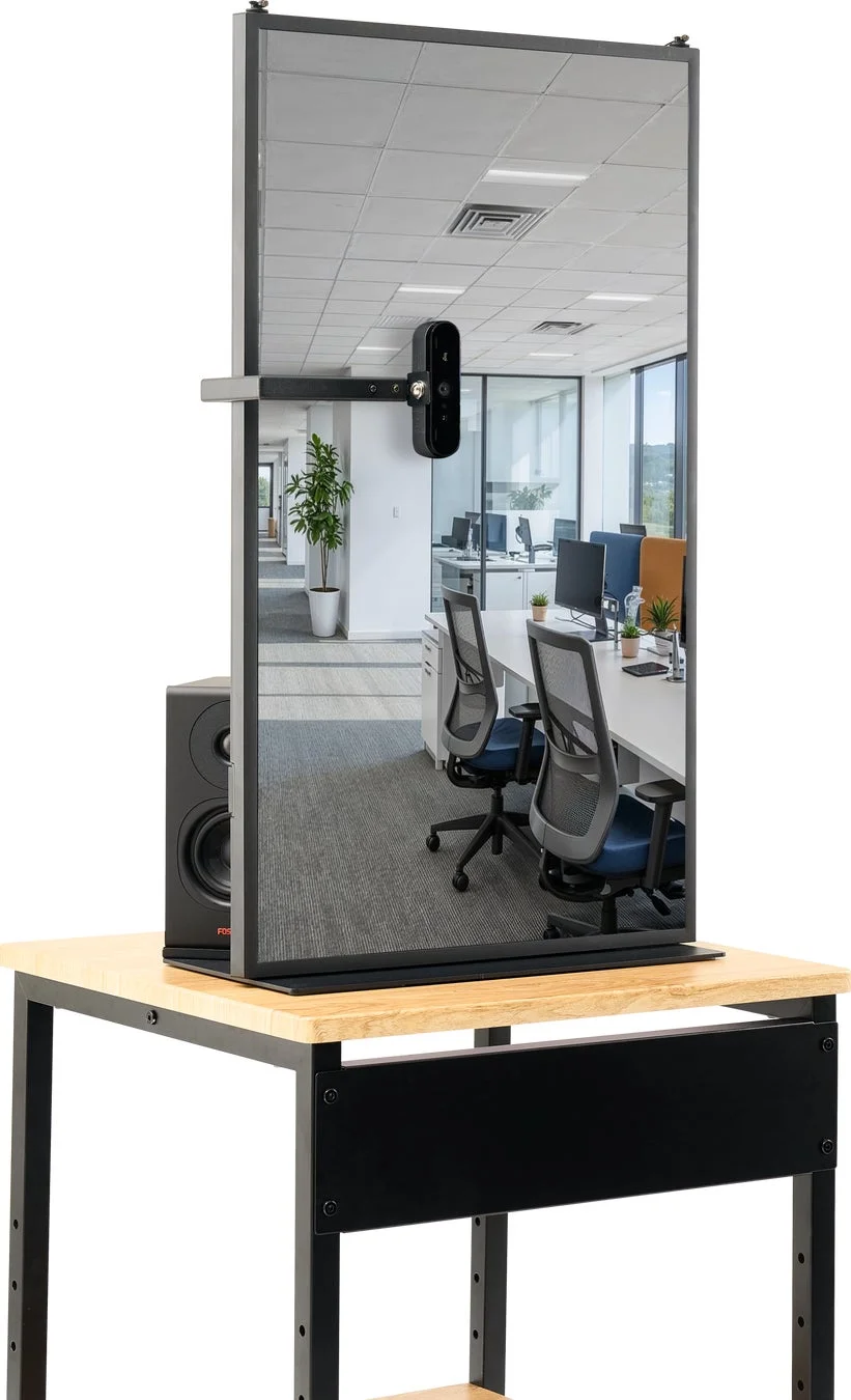 テレプレゼンスシステム「窓」が進化！コンパクトな「Type C」と既存ディスプレイ活用の「Type X」で、現場のコミュニケーションがもっと身近に