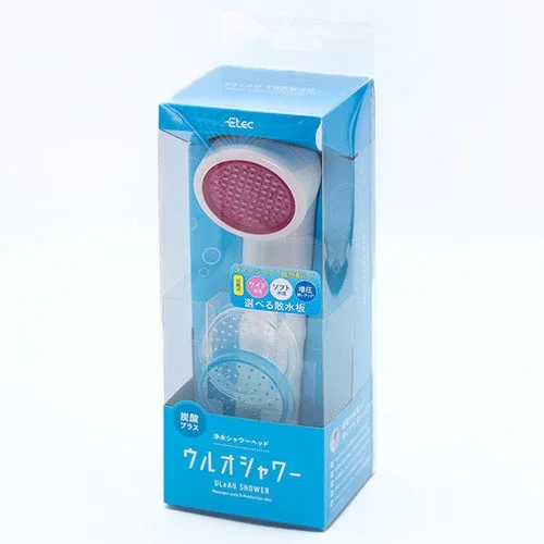「Elec ウルオシャワー」という浄水シャワーヘッドのパッケージ画像