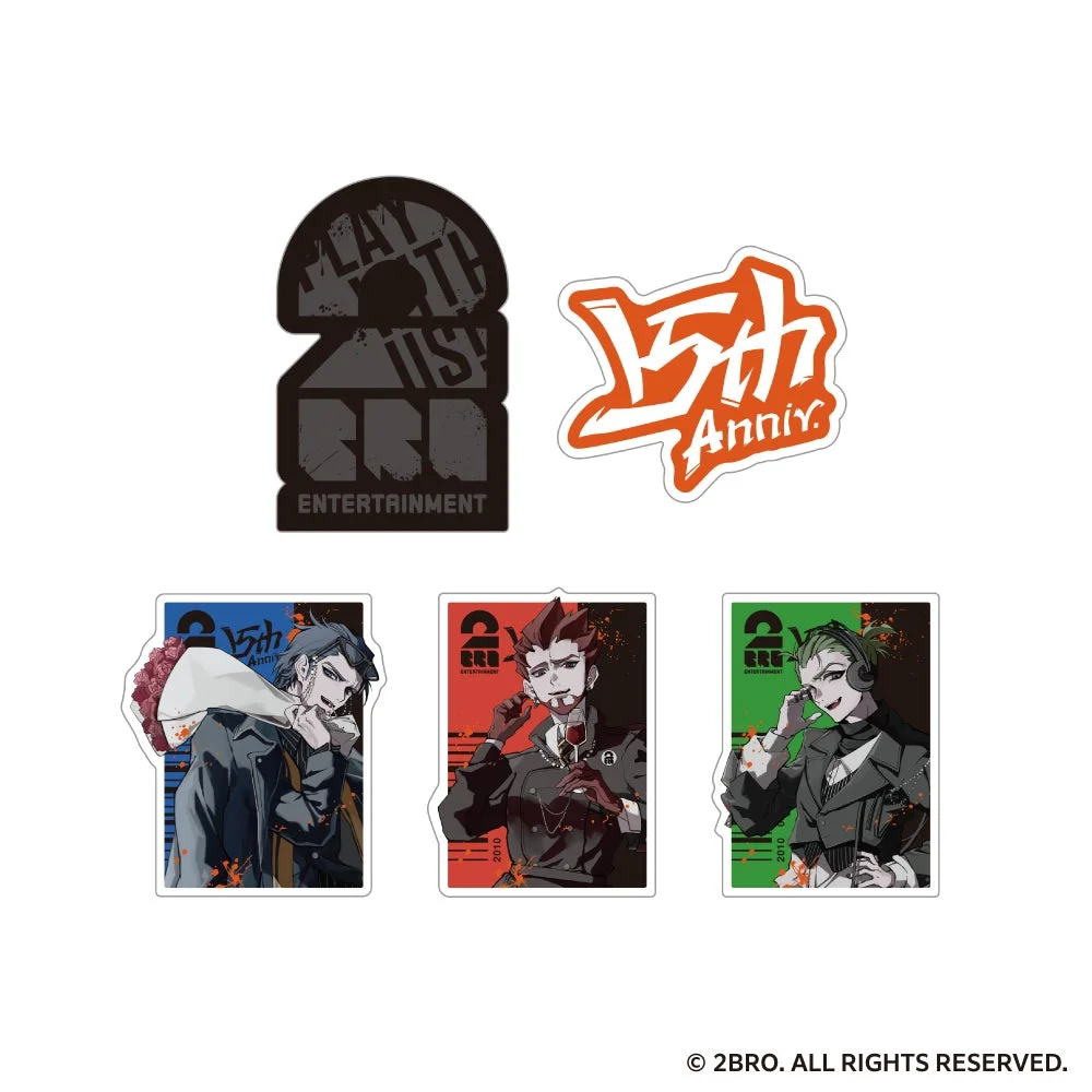 2BRO. 15th POP UP STORE ステッカー５枚セット