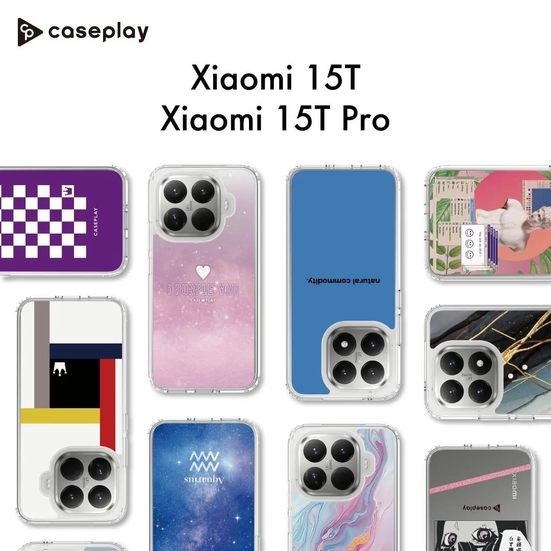 Xiaomi 15Tシリーズ向け『スリムプロテクションケース』caseplayで販売開始！5000種以上のデザインから選べる