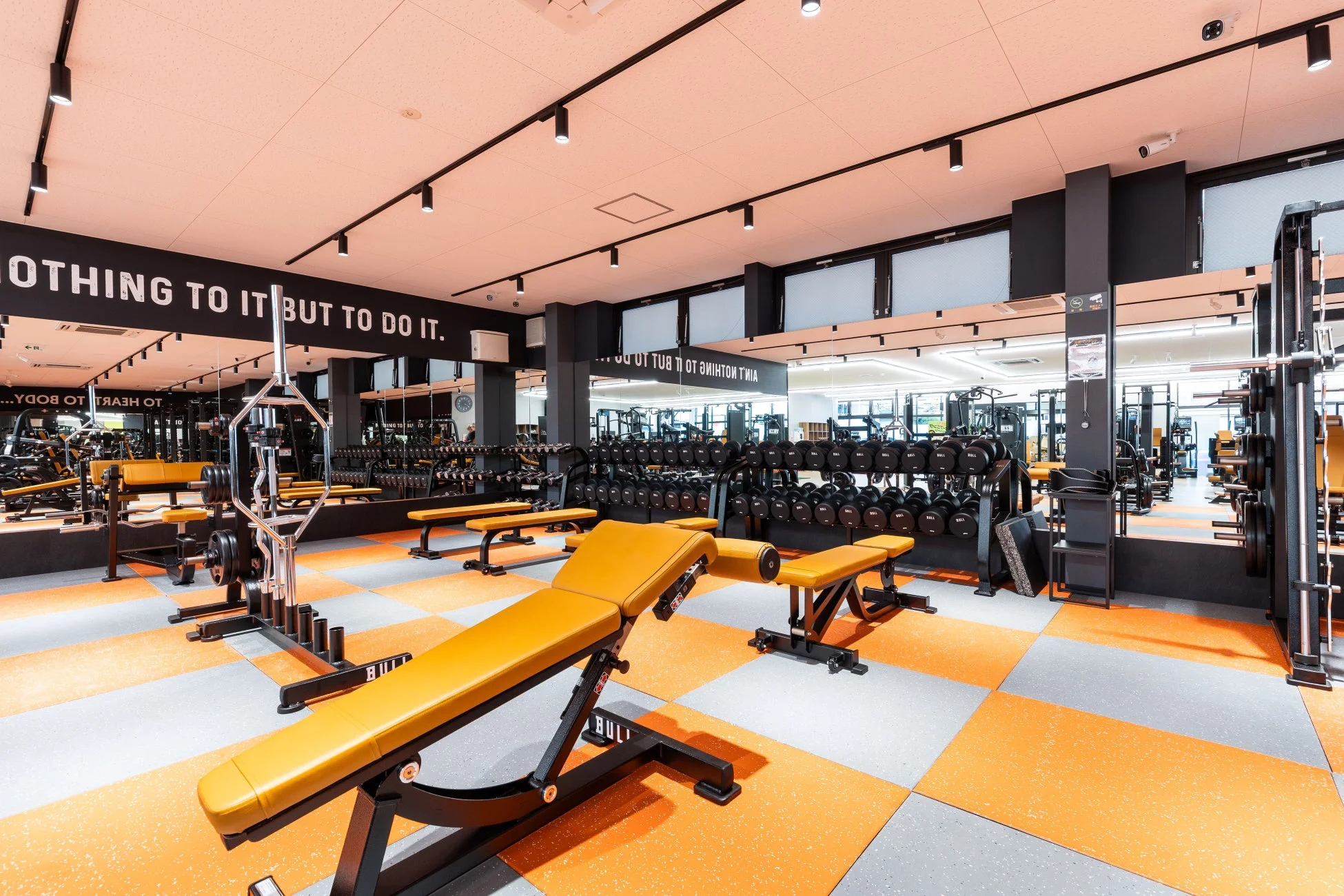 充実のトレーニング環境