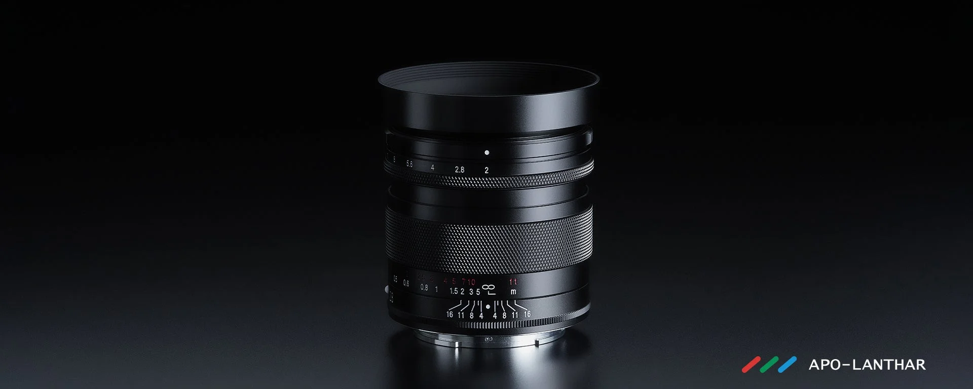 精巧なデザインのAPO-LANTHARカメラレンズ