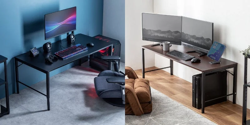 在宅ワークやゲーミングがもっと快適に!進化した幅120cmローデスクがサンワダイレクトから登場