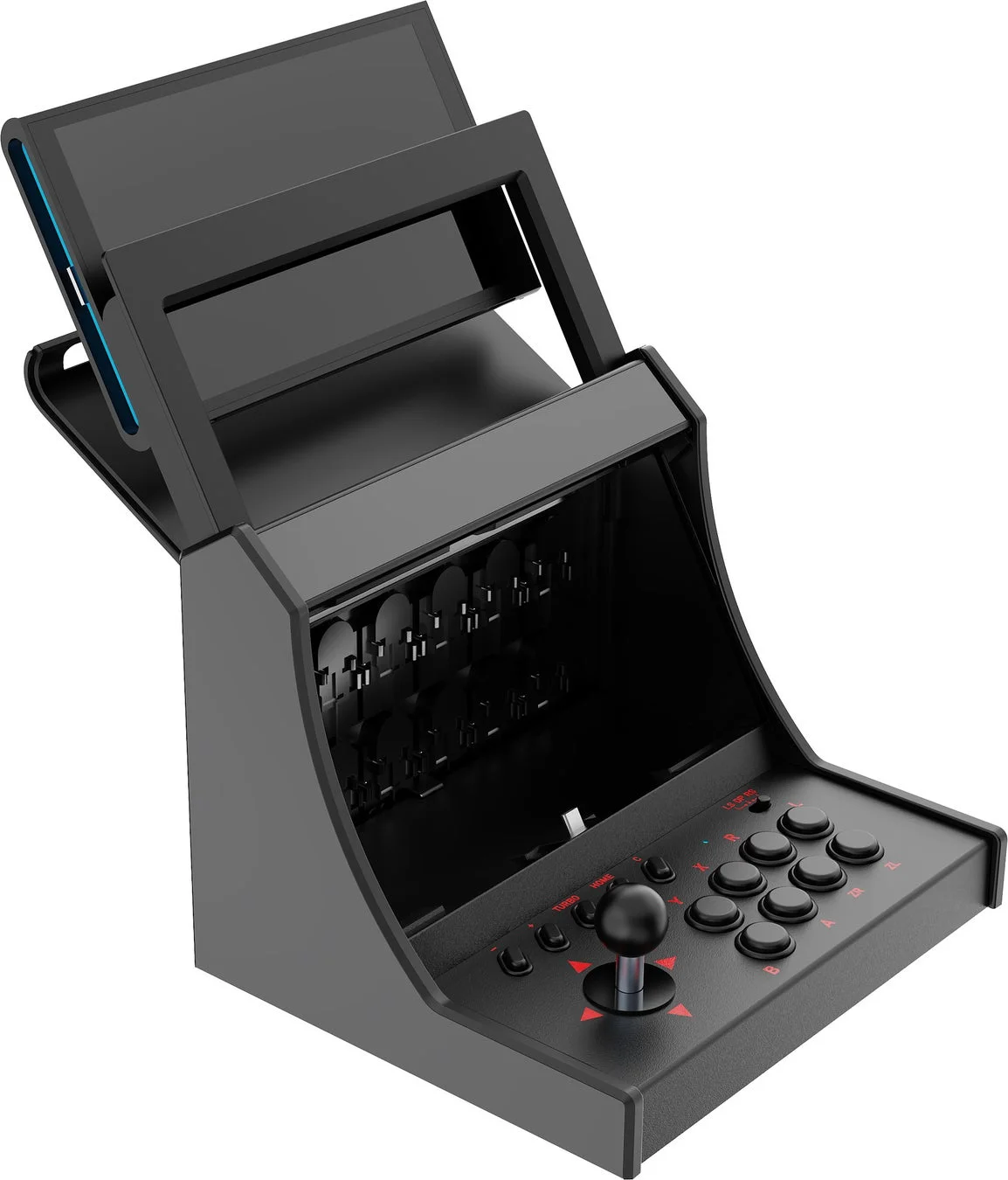 レトロアーケードドックの操作部