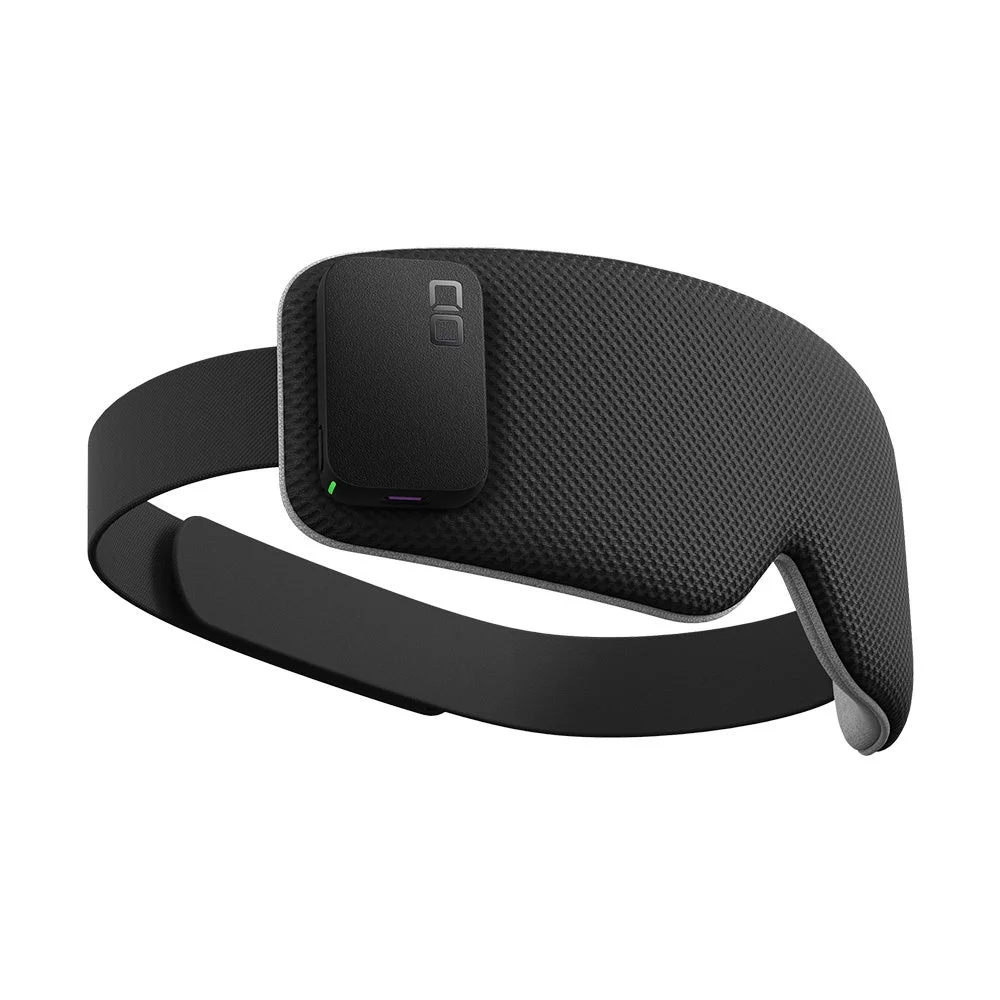 黒色のモダンなウェアラブルデバイス