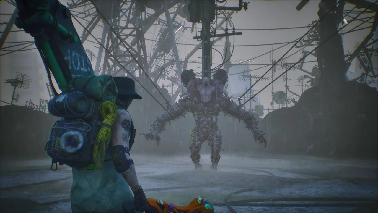 モンスターと対峙