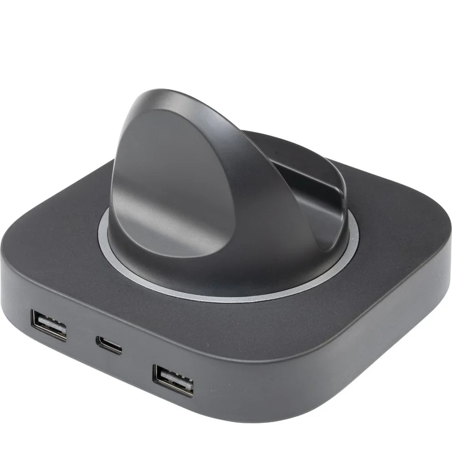 USBハブスタンドの背面ポート