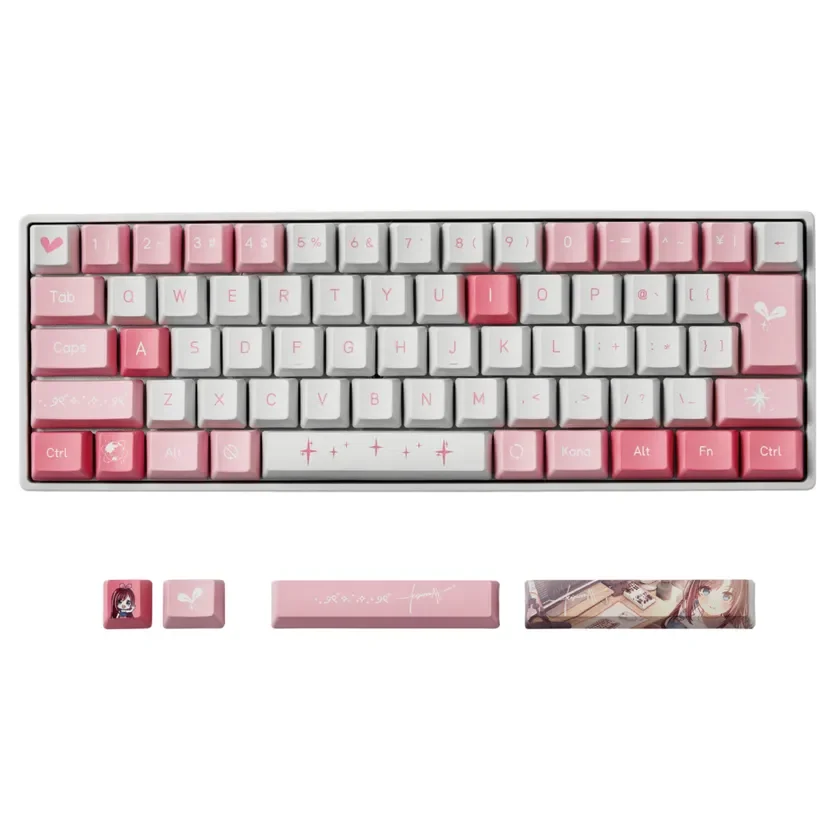 製品外観(Akko FUN60 KizunaAI Special Edition)