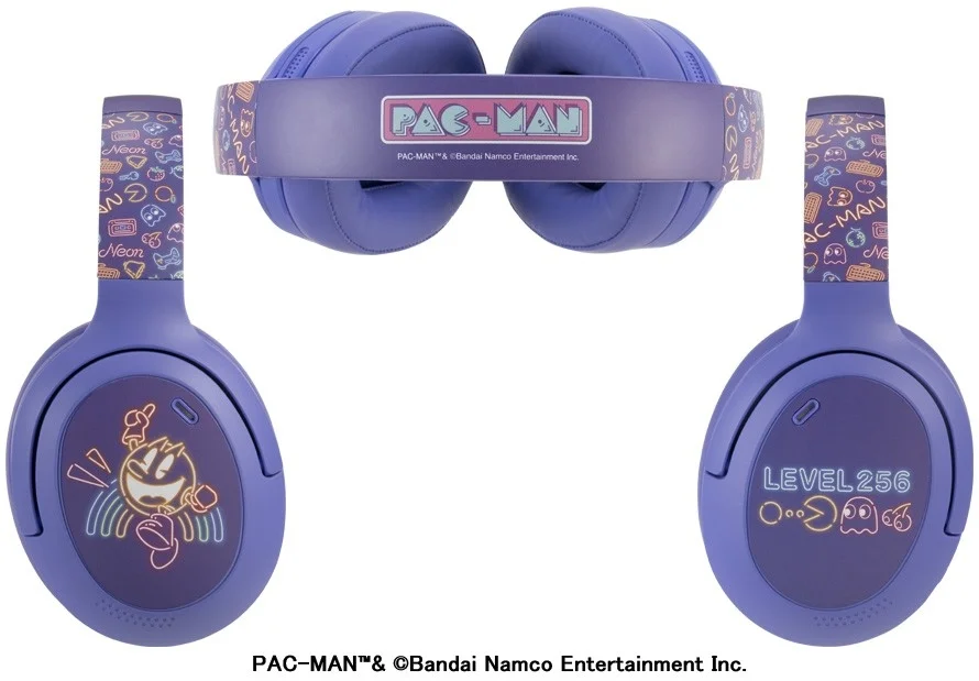 パックマン ネオンポップデザイン