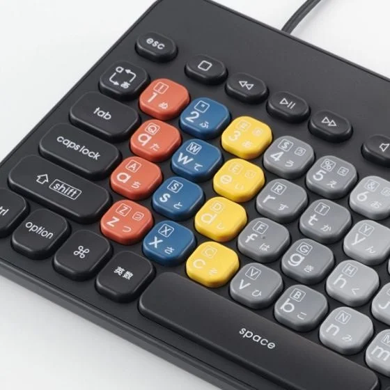 KEY PALETTOキー部分のクローズアップ