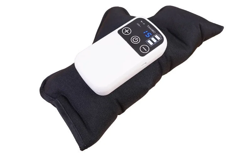 マッサージ器、温熱器、リラックスグッズ、黒、白、コードレス、充電式、サンコー、家電