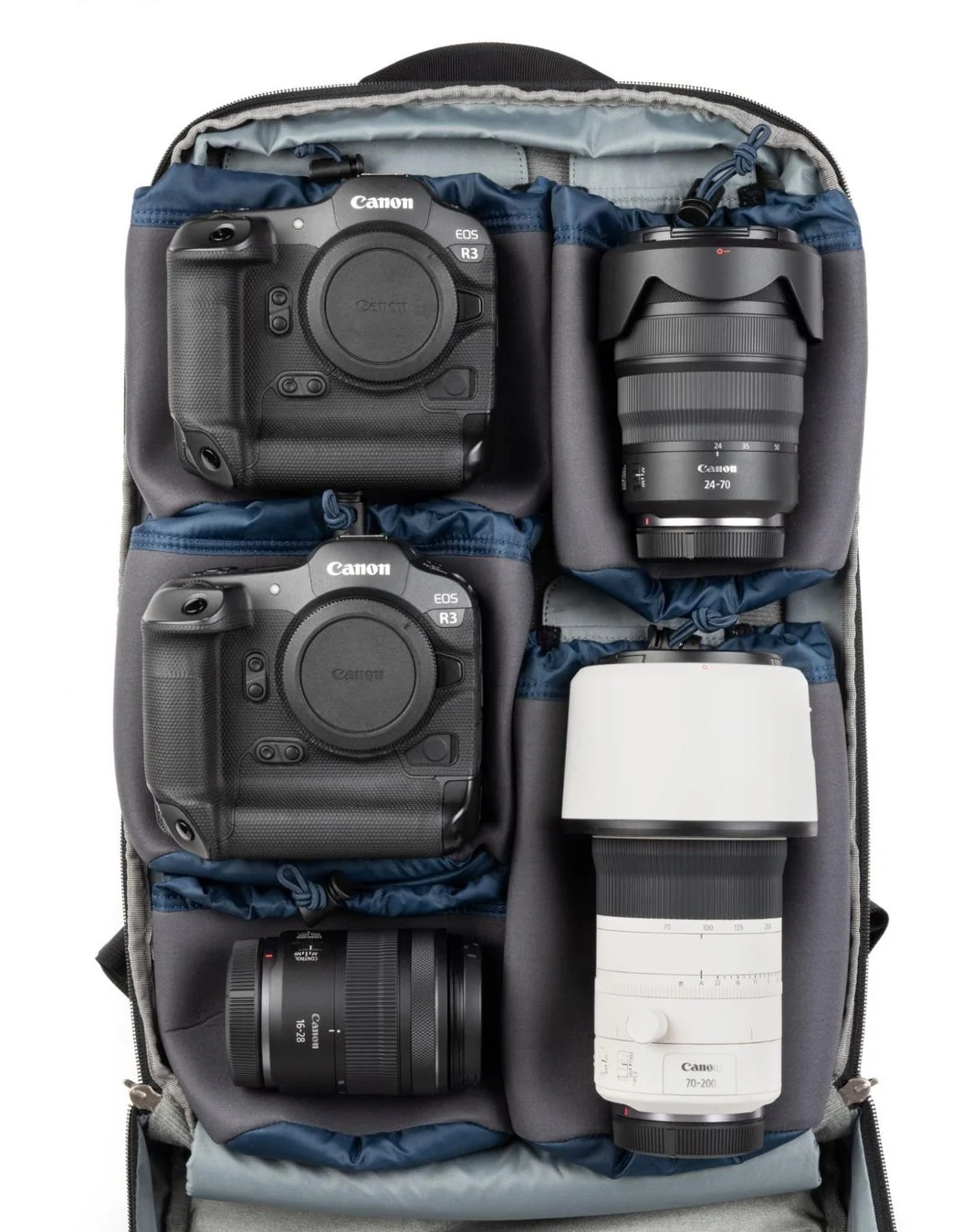 Canon機材の収納例