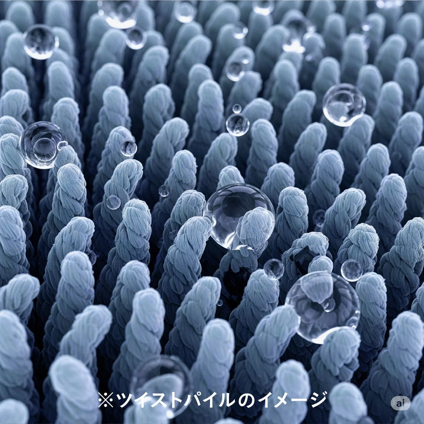 高密度ツイストパイル