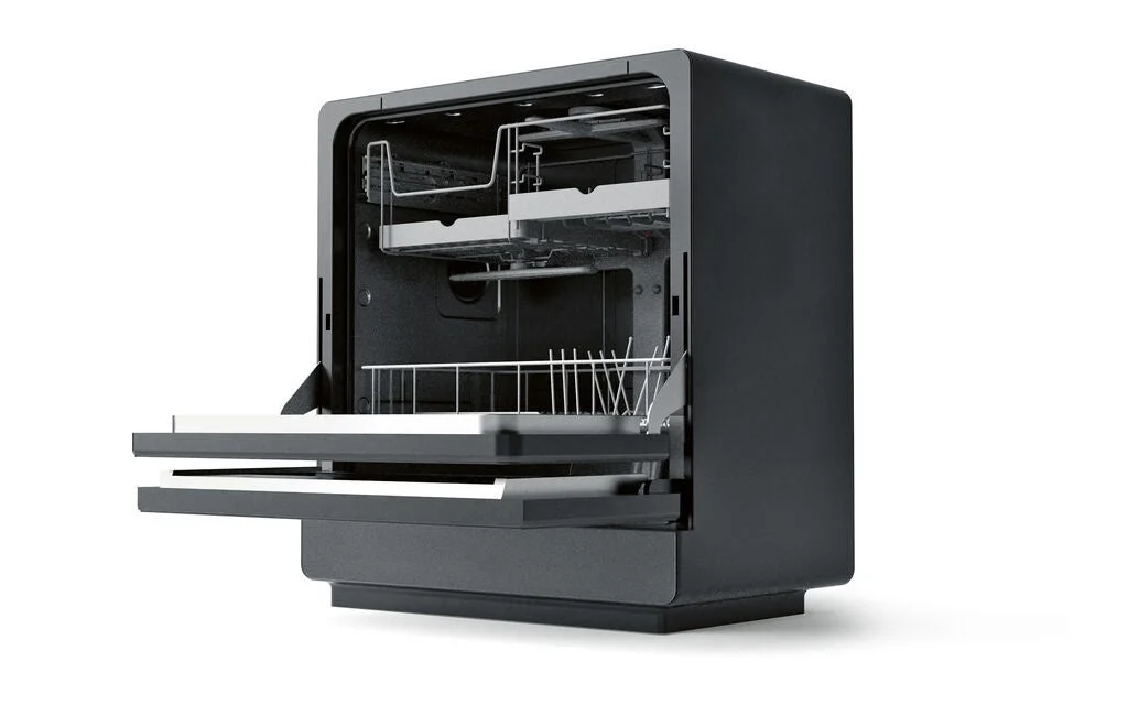 Toshiba Dual-Door Tabletop Dishwasher 内部