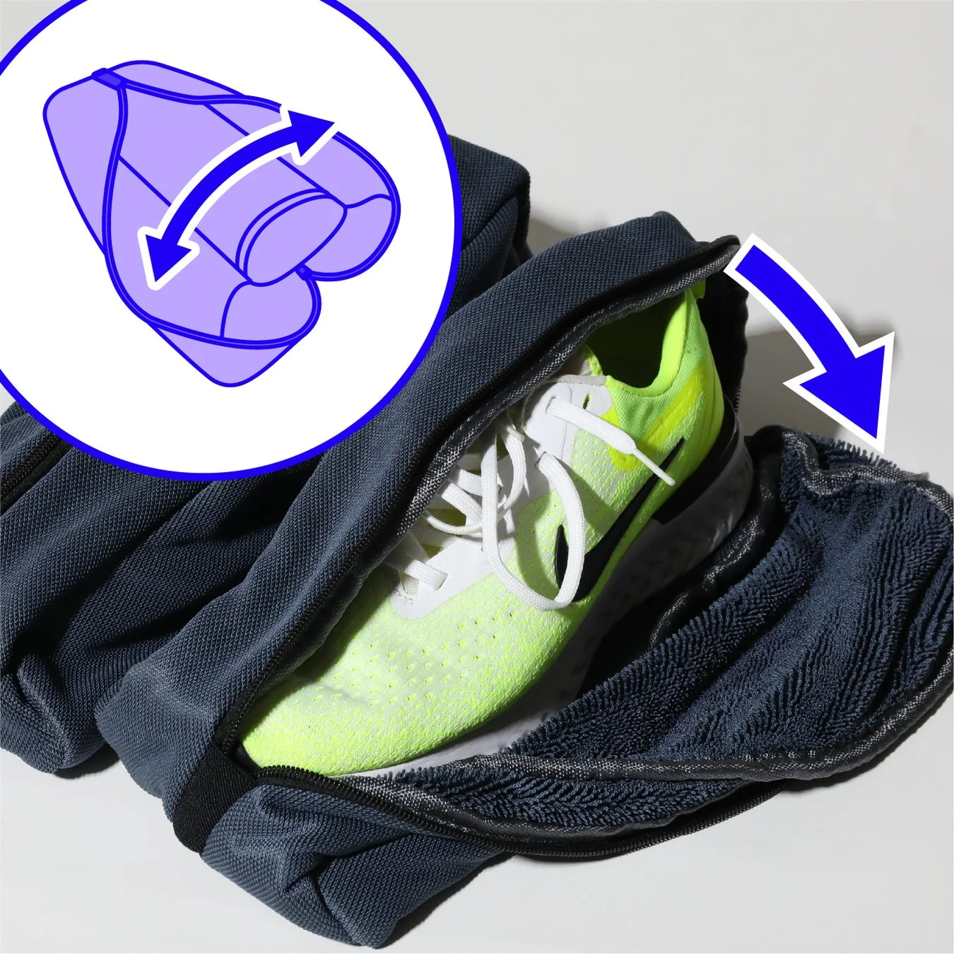 しっかり開くから、入れやすい・出しやすい