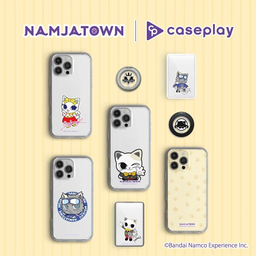 NAMJATOWNの人気キャラがスマホケースに！caseplayから13アイテム新発売