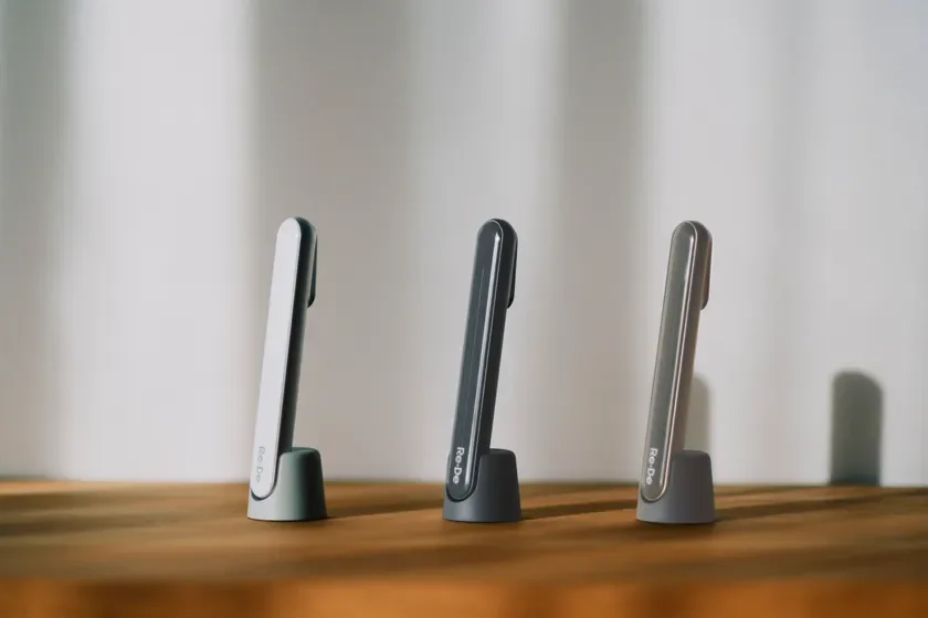 Re・De Suhada スティック美顔器のホワイト・スペースグレー・ヒュッゲグレーの3色