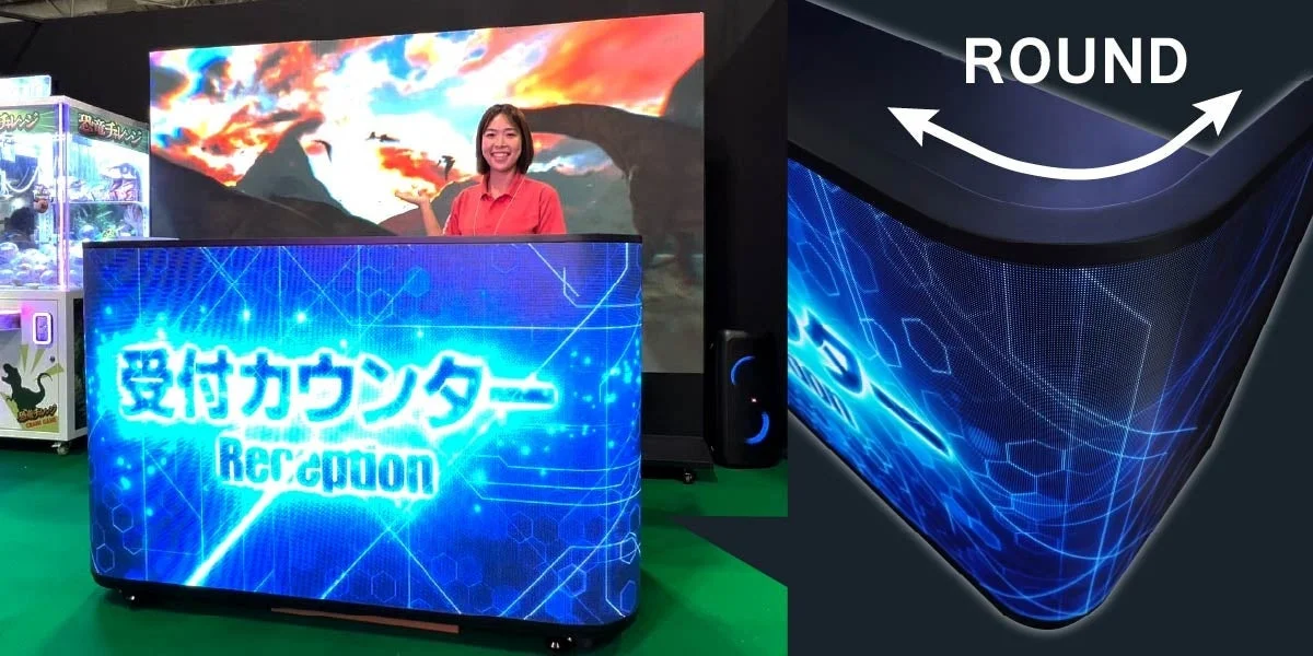 受付カウンター Reception ROUND 恐竜チャレンジ CRANE GAME