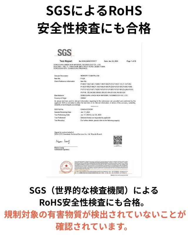 RoHS指令に基づく検査