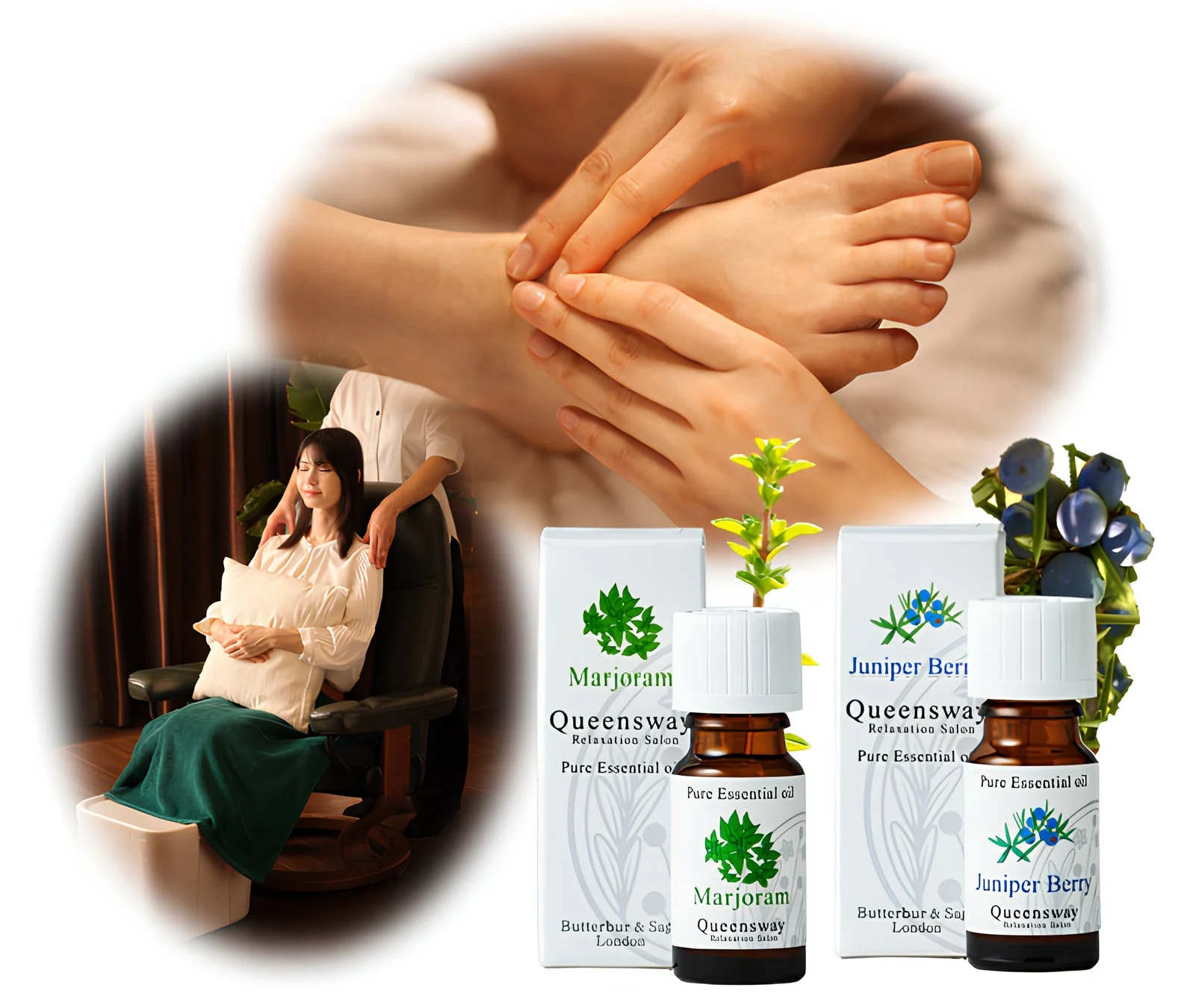 Queensway 温活リフレ施術風景