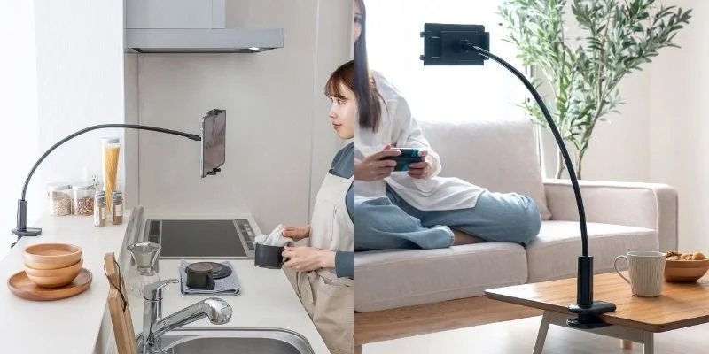 「寝ながら」が叶う！自由自在アームスタンドでスマホ・タブレットライフをもっと快適に