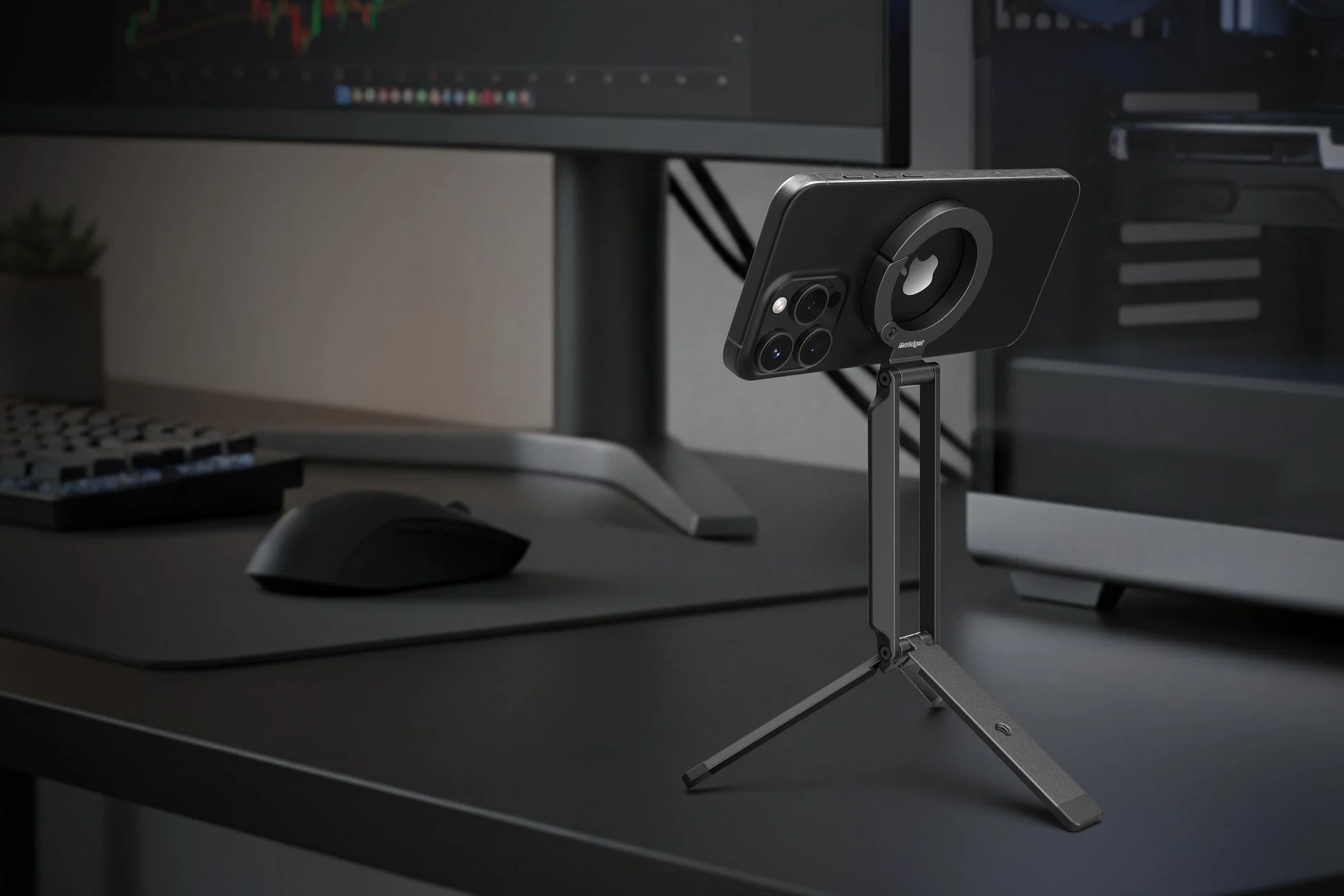 三脚型スマホスタンド