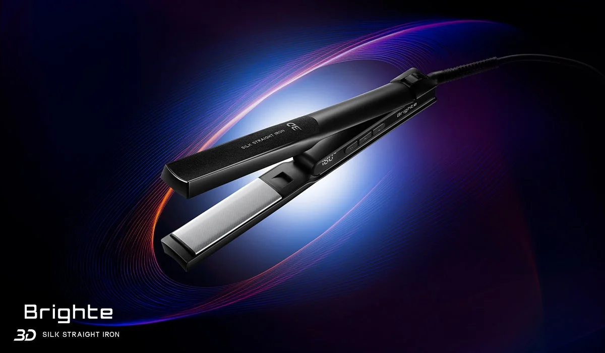 Brighteが新ヘアアイロン「3D SILK STRAIGHT IRON」を2026年1月6日に発売！丸み・立体感・ツヤを叶える3Dシルクパネル搭載