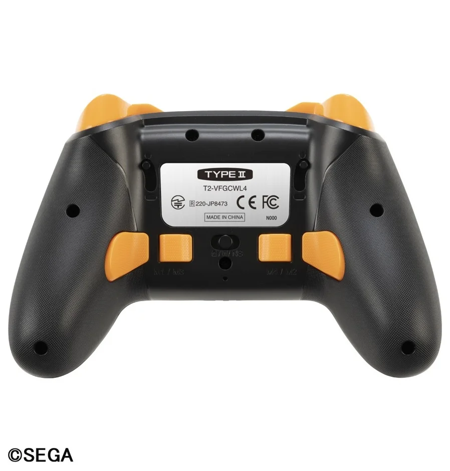 コントローラー背面とカスタマイズ機能