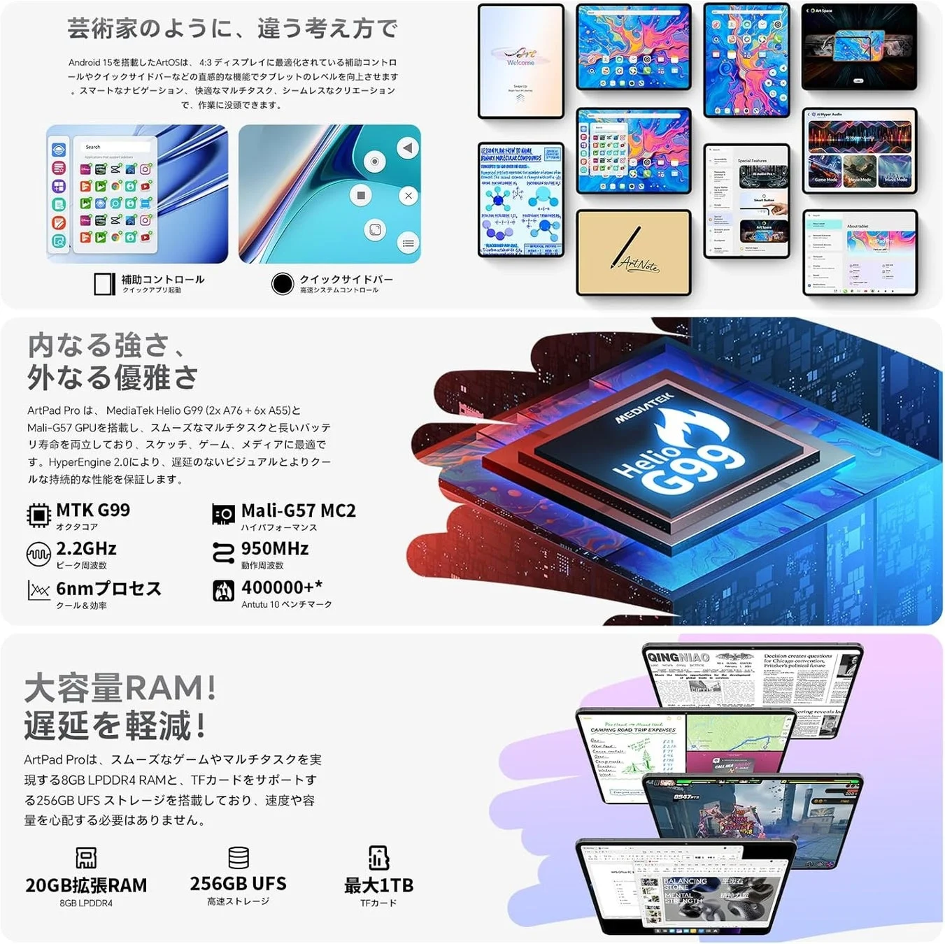 Art OSと高性能プロセッサー