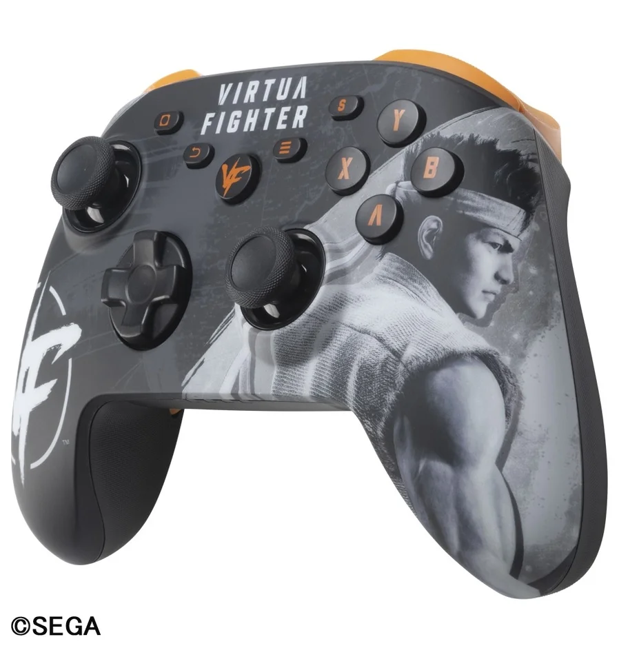 バーチャファイターデザインのコントローラー
