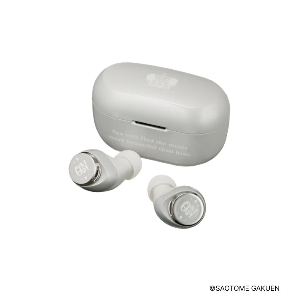 QUARTET NIGHTモデルのイヤホンデザイン