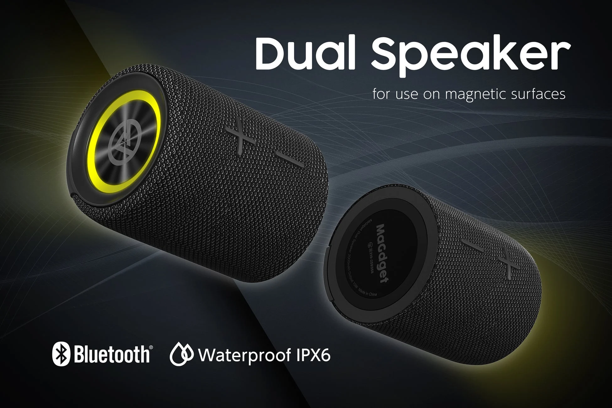 「MaGdget Dual Speaker」一般販売開始！クラウドファンディングで話題の分離型スピーカーが登場