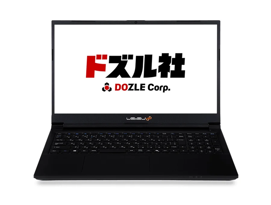 ノートPCの画面表示