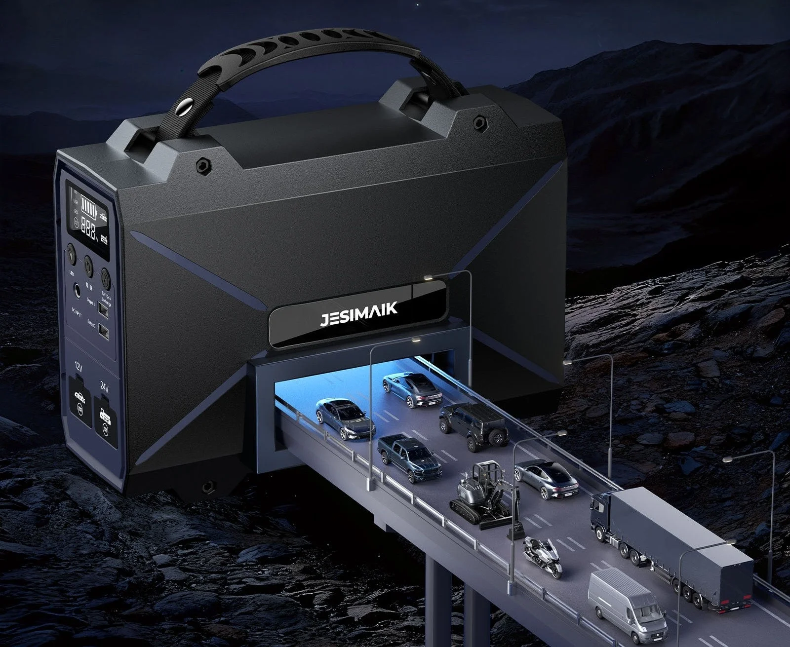 JESIMAIK V9Mが様々な車両に対応するイメージ