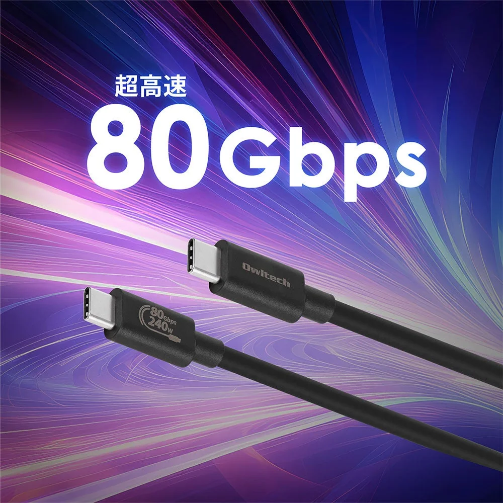 超高速80Gbpsデータ転送